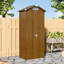 2.7X1.9FT Storage Cabinet Metal Garden Shed with Lockable Door