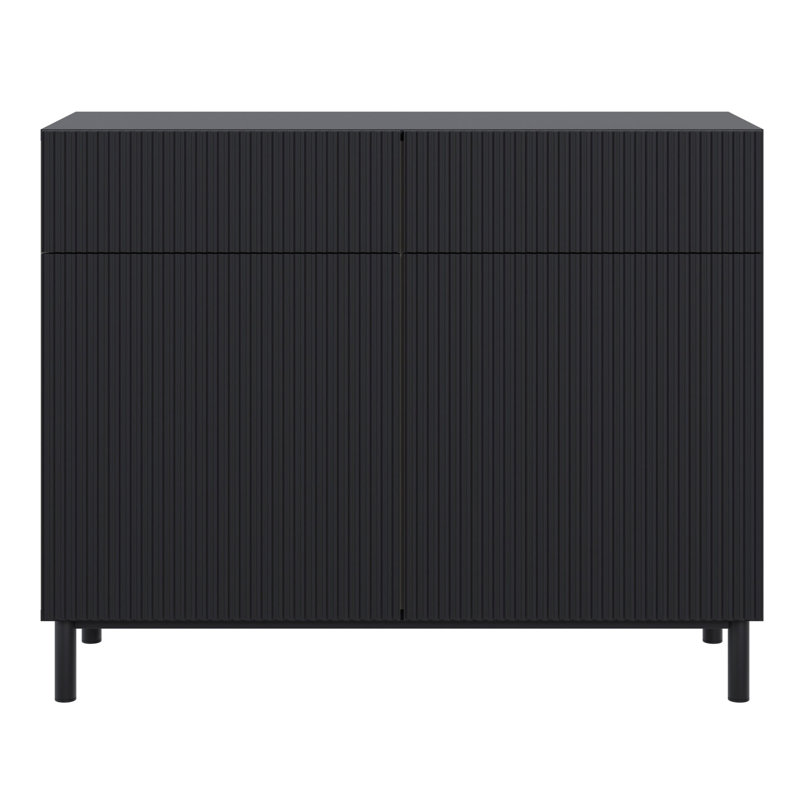 Anito 99cm Sideboard, Black