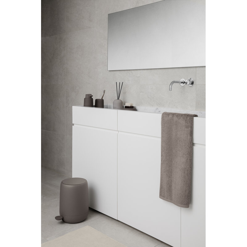 Drap de bain 100% coton biologique RIVA, Taupe