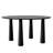 Caitlyn Soild Wood Round Dining Table with Four Leg-277632223-277632218
