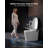 KEETO T02A Smart Toilet with Bidet Built In, 1000g MaP Flush, Auto Open/Close Lid, Foot Sensor, Auto Flush, Heated Seat, Built-In Tank and 12" Rough-In