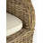 Magness Wicker Premium All-Weather Wicker Outdoor Dining Armchair with Cushion