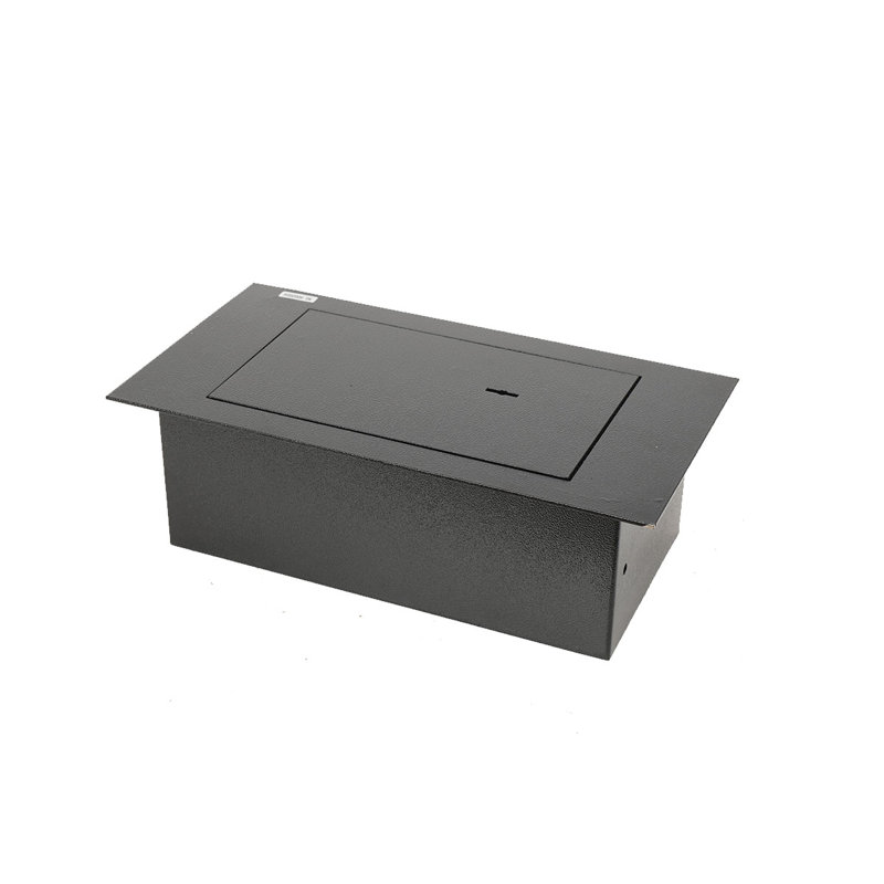 Coffre-fort pour plancher en acier inoxydable