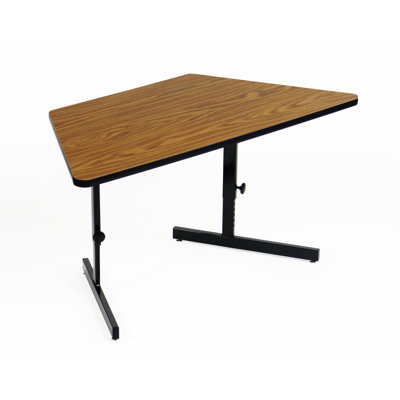 Height Adjustable Training Table with Modesty Panel