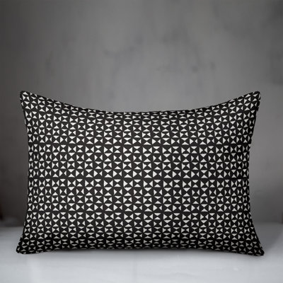 Geometric Outdoor Reversible Throw Pillow