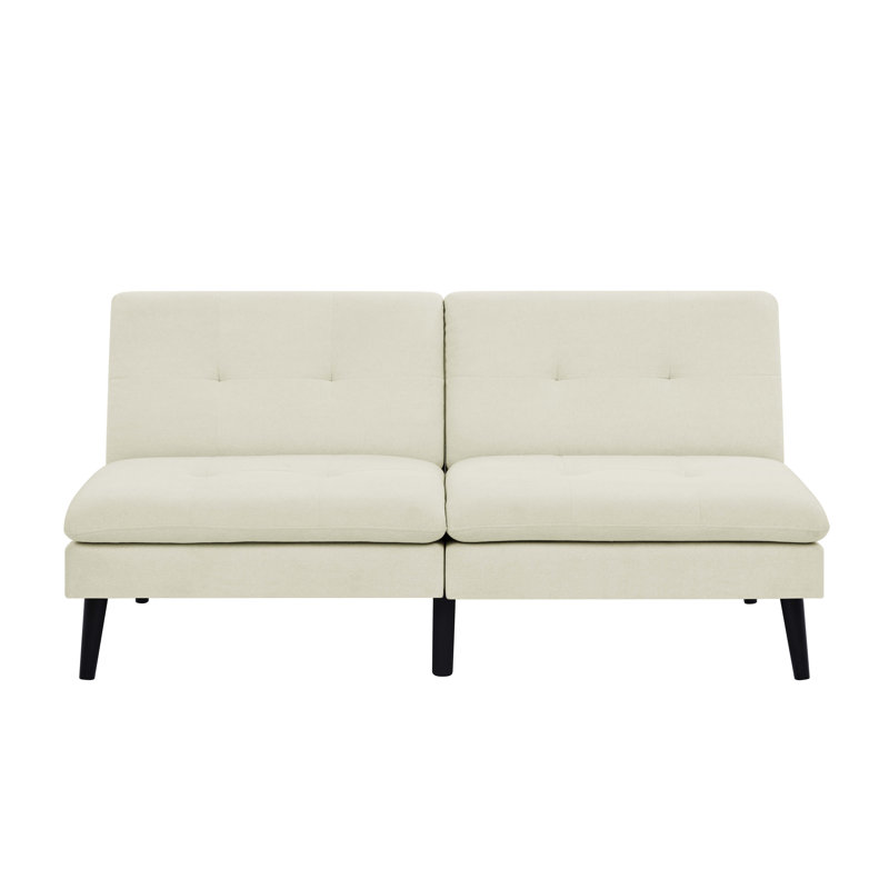 Dionel Upholstered 68 " Sofa Bed, Beige