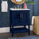 Trieste 24'' Single Bathroom Vanity with Engineered Marble Top