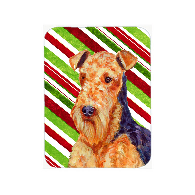 Planche à découper en verre de noël east urban home airedale