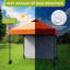 10' X 10‘ Pop Up Canopy With Sidewalls For Outdoor, Waterproof Portable Canopy With One Push Setup-109519364