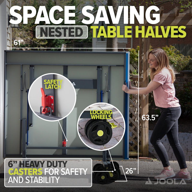Joola Nova Pro Plus Outdoor Folding Table Tennis Table with Net