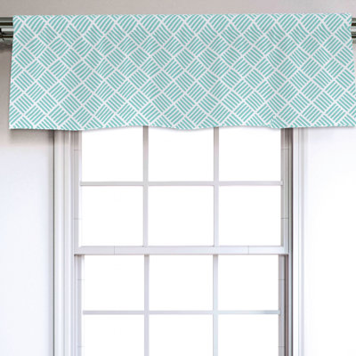 Sateen Ruffled Window Valance