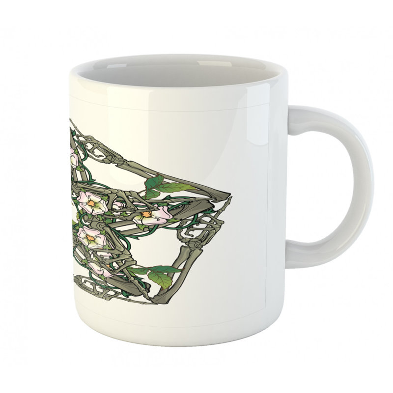 Grande tasse à café pentacle