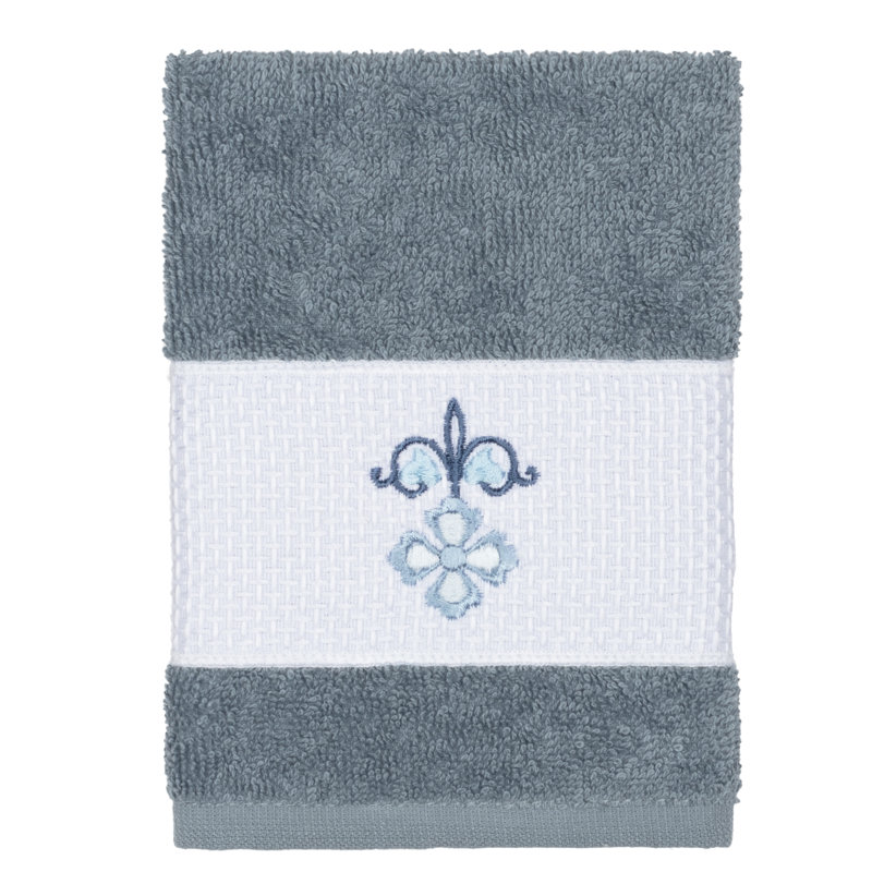 Quinn Turkish Cotton Midweight Washcloth, Teal