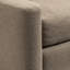 Fauteuil pivotant en tissu Laurent - Sur mesure, sans coussins-13825347