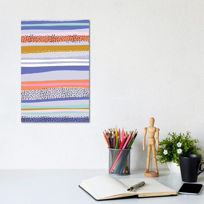 Oh So Happy II by Nadia Hassan - Wrapped Canvas Gallery-Wrapped Canvas Giclée, 20.32 cm H x 30.48 cm W