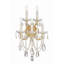Bohemian 5 Light Crystal Candle Wall Sconce-1812697810-1812697807