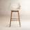 Bahari Swivel Stool-Kerbey Ivory-Counter