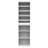 Modular Storage 21.38" W 7 Shelf Wood Closet System with Shoe Storage-98788129