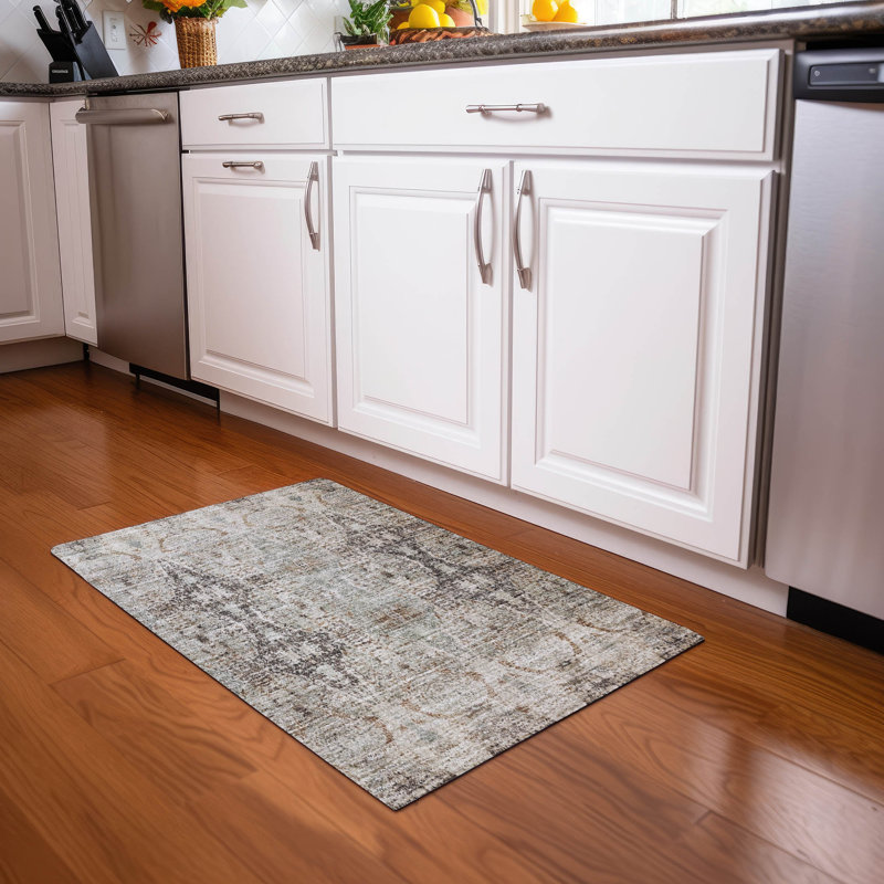 Tapis intérieur / extérieur lavable à la machine Cicel ACN1222, Rectangle 1 pi 8 po x 2 pi 6 po