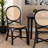 Balcke Kanli King Louis Back Rattan Side Chair Dining Chair