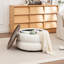 Upholstered Round Storage Ottoman-449214243