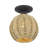Aliane 1 Light Bronze Small Semi-flush-1228101013