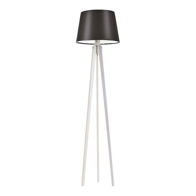 Araby 158cm Tripod Floor Lamp, White, Dark Grey