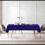 Emily-Anne Tablecloth Navy Blue - Wrinkle-Resistant Elegant Decor for Dining, Wedding & Party - Square Rectangular Polyester-797542558