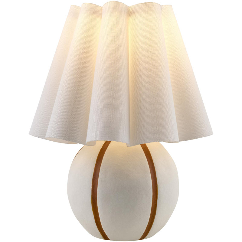 Caistor Kinki Table Lamp, Cream/Orange