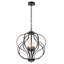 Luminaire suspendu style globe 4 lumières Farmhouse