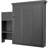 Queen Size Murphy Bed with Multiple Storage Shelves