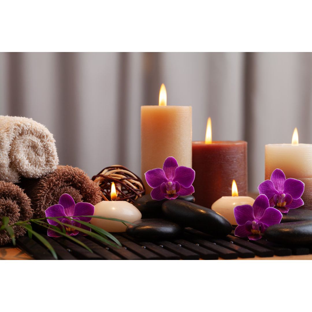 Aromatherapy Spa von Julia_Sudnitskaya - Kunstdrucke auf Leinwand