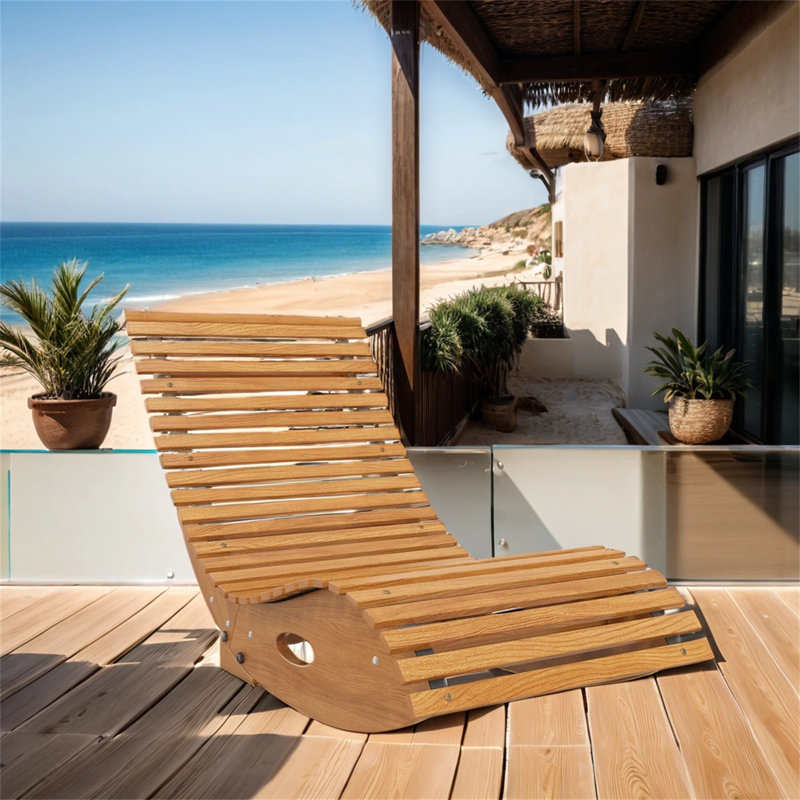 Chaise berçante Yohana