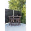  Tabouret de bar rond à hauteur de comptoir. Brun Tudor-361802691-361802701