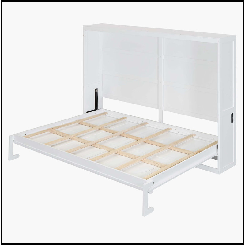 Lit escamotable blanc, Blanc