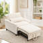 Fauteuil d'appoint confortable en velours côtelé avec coussin pour les petits espaces-539793520