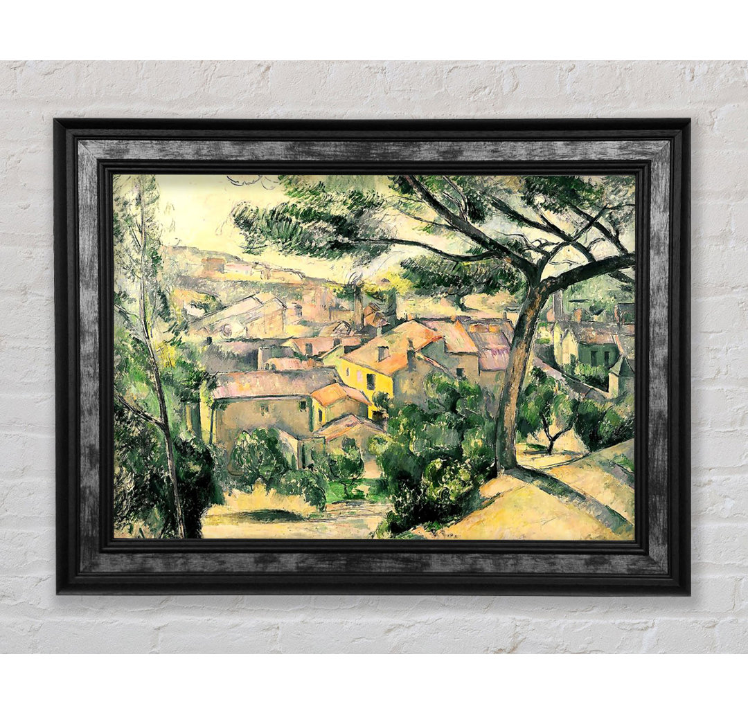 Cezanne Lestaque Against The Sunlight - Einzelner Bilderrahmen Kunstdrucke