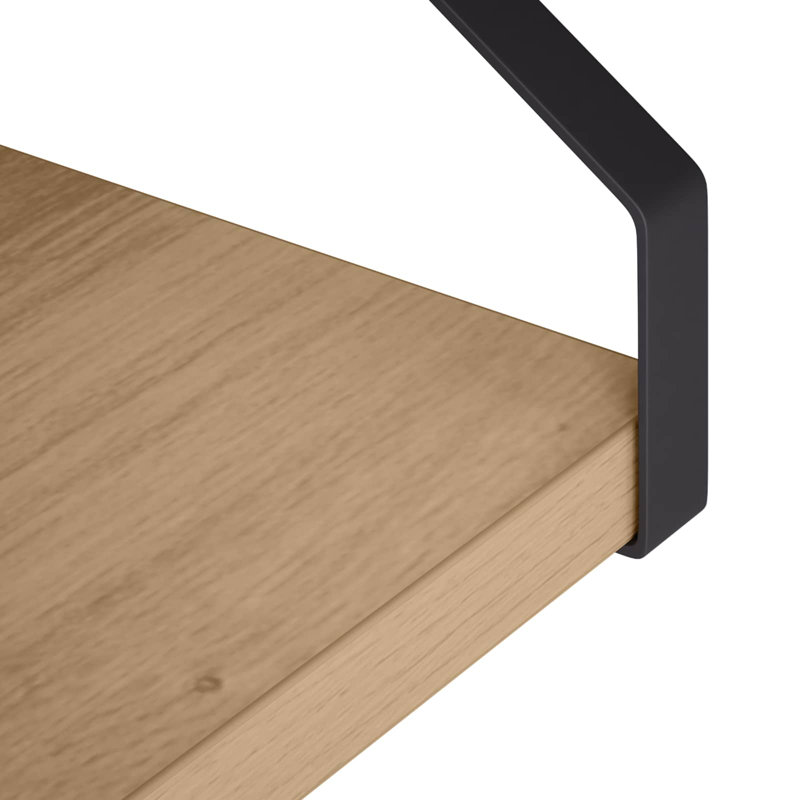 6 -Piece Steel Floating Shelf