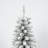 3 Pcs Flocked Artificial Christmas Tree Set with Lights