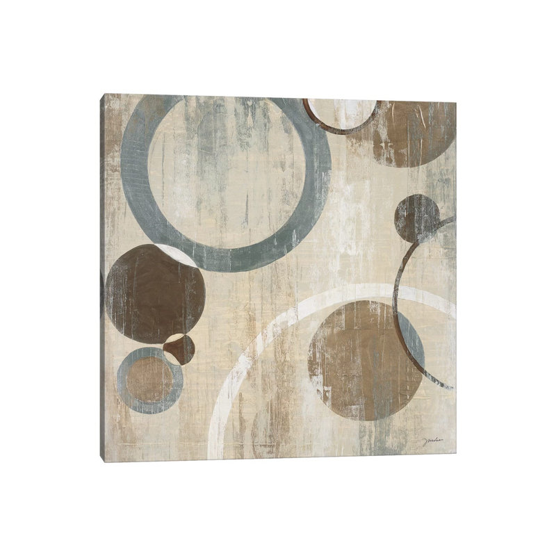 Orlando Mod Circles I by Liz Jardine - Wrapped Canvas Painting, 66.04 cm H x 66.04 cm W x 3.175 cm D