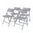 Airflex Plastic Stackable Folding Chair Set of 8-101250358