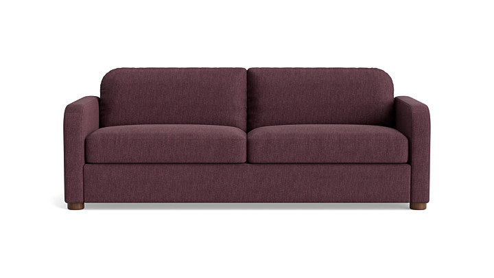 Archie Sofa (85"), Performance Weave - Aubergine