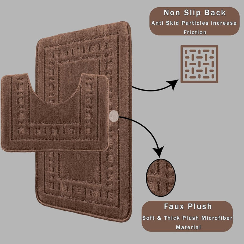 Bath Mat, Chocolate