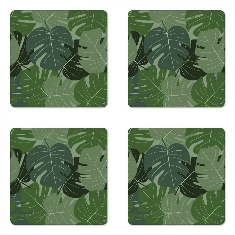 Sous-verre de la forêt green