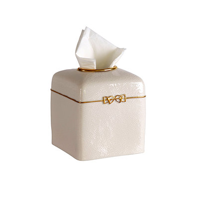 Dressage Gold Tissue Box Cover