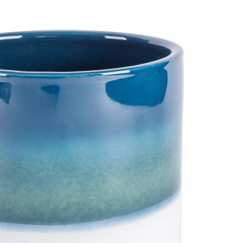 Ceramic Pot Planter, Blue