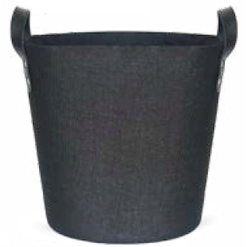 Union Rustic Fabric Box, 9" H x 12" W x 12" D, Black