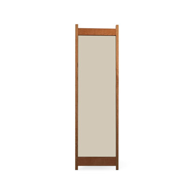 Miroirs pleine longueur rectangulaires en bois massif
