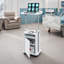 Techni Mobili Sit-To-Stand Rolling Adjustable Laptop Cart With Storage (Not Include Stools)-1992477625