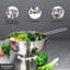 Buckingham Stainless Steel Hemisphere Colander with Long Handle-1383654554